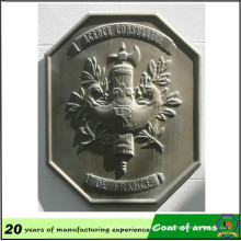 Antique Brass Plating Aluminum Material 70cm Emblem